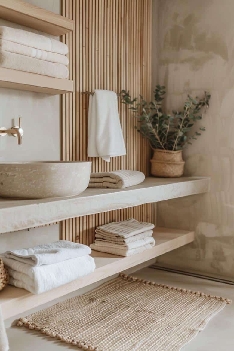 30 Japandi Bathroom Ideas for a Tranquil, Refreshing Retreat