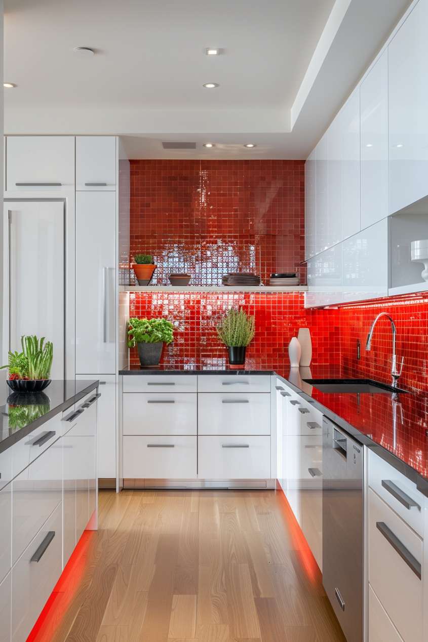 32 Red Kitchen Ideas To Spice Up Your Space With Warmth & Style