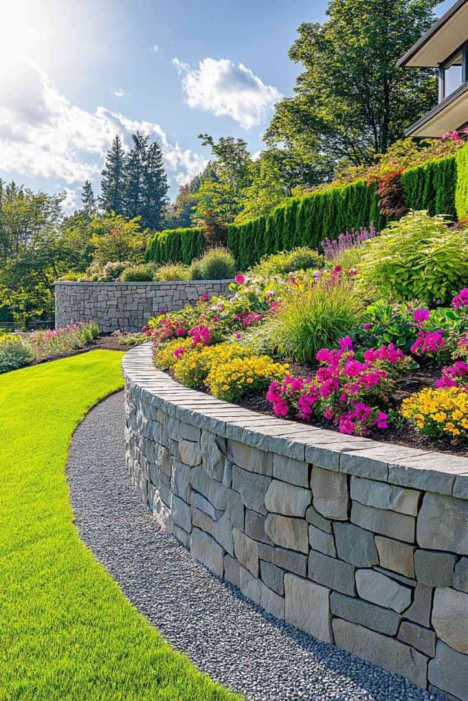 Landscaping Ideas Retaining Wall Plant Landscape Design For A Shady Landscaping Ideas Retaining Wall Plant Landscape Design For A Shady