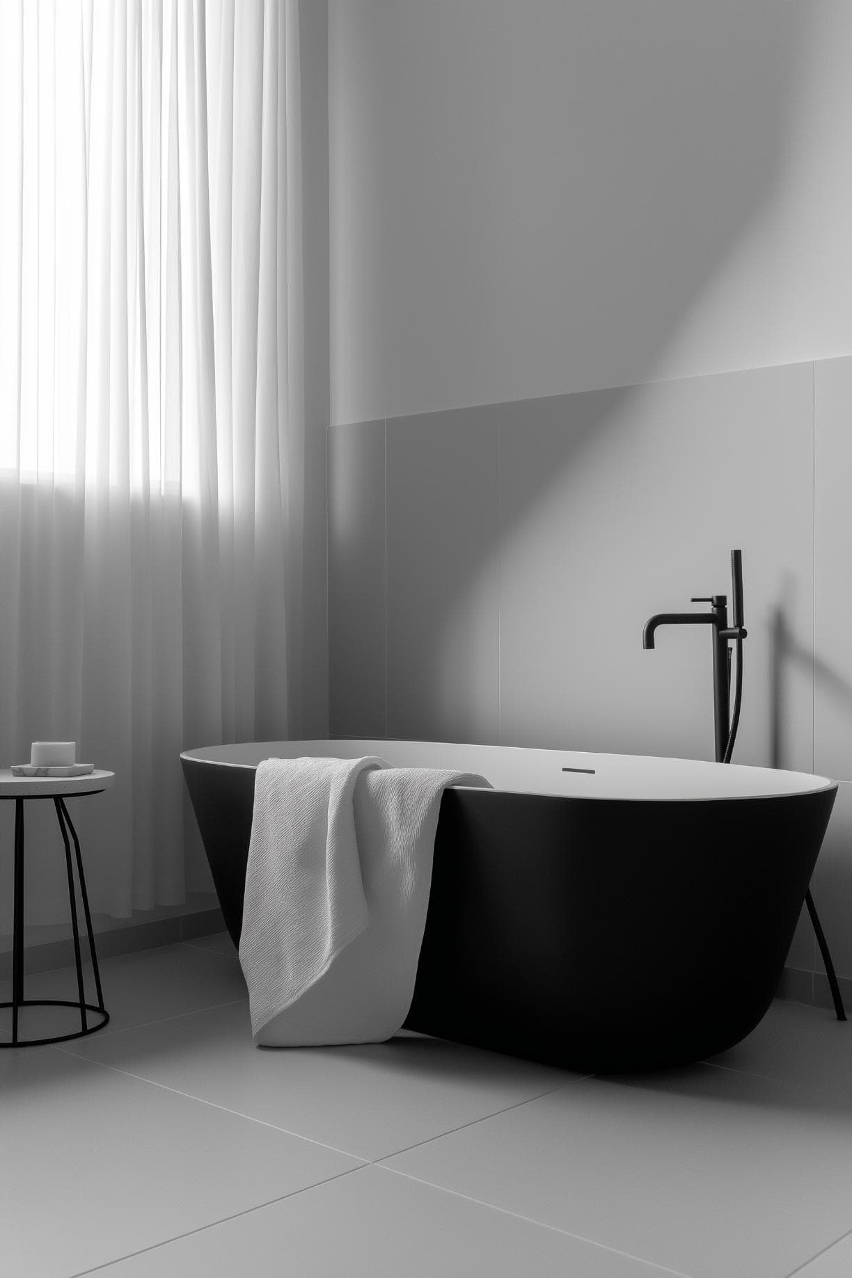 View of 40 Scandinavian Bathroom Ideas: Embrace Minimalist Elegance
