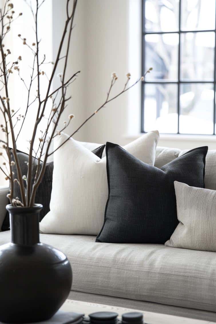 30 Throw Pillows for a Gray Couch To Enhance Style and Comfort