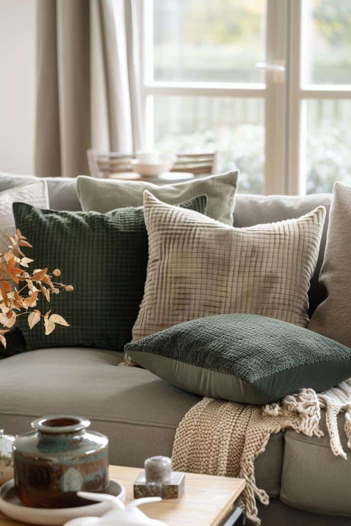 30 Throw Pillows for a Gray Couch To Enhance Style and Comfort