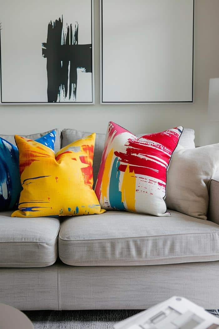 30 Throw Pillows for a Gray Couch To Enhance Style and Comfort