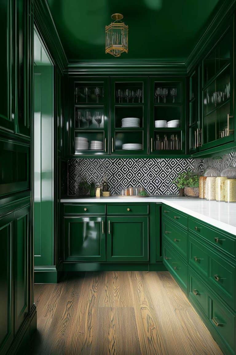 Butler Color Options 41 Butler’s Pantry Ideas That Combine Flair and Function