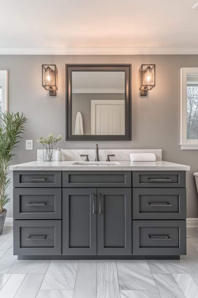 36 Gray Bathroom Ideas: Modern Designs for a Stylish Space