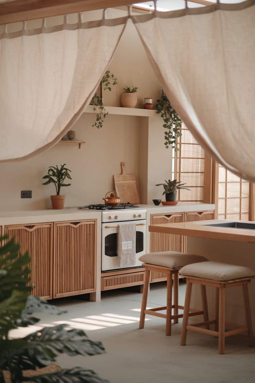 35 Japandi Kitchen Ideas for a Harmonious, Functional Space