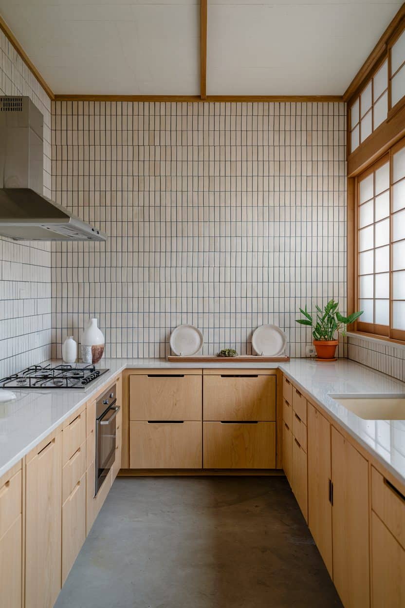 35 Japandi Kitchen Ideas for a Harmonious, Functional Space