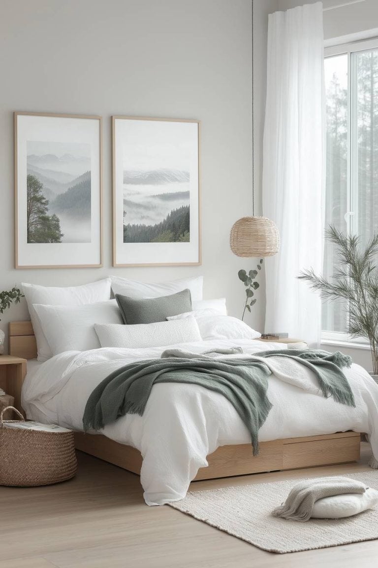 40 Scandinavian Bedroom Ideas for a Cozy and Serene Space