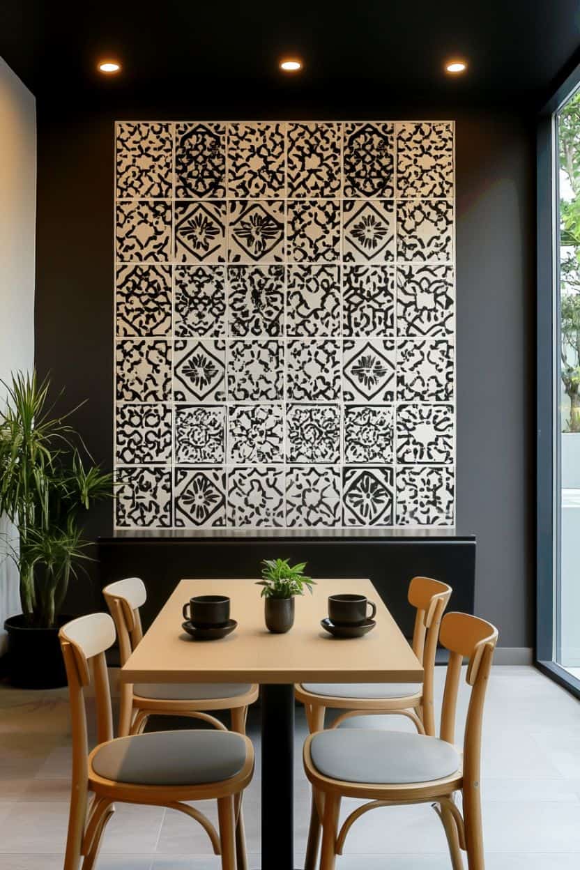 39 Black Accent Wall Designs for a Bold Home Makeover