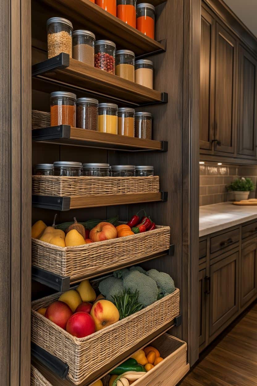 Photo inspiration: Picture Idea: 38 Kitchen Pantry Ideas Maximizing Storage And Style