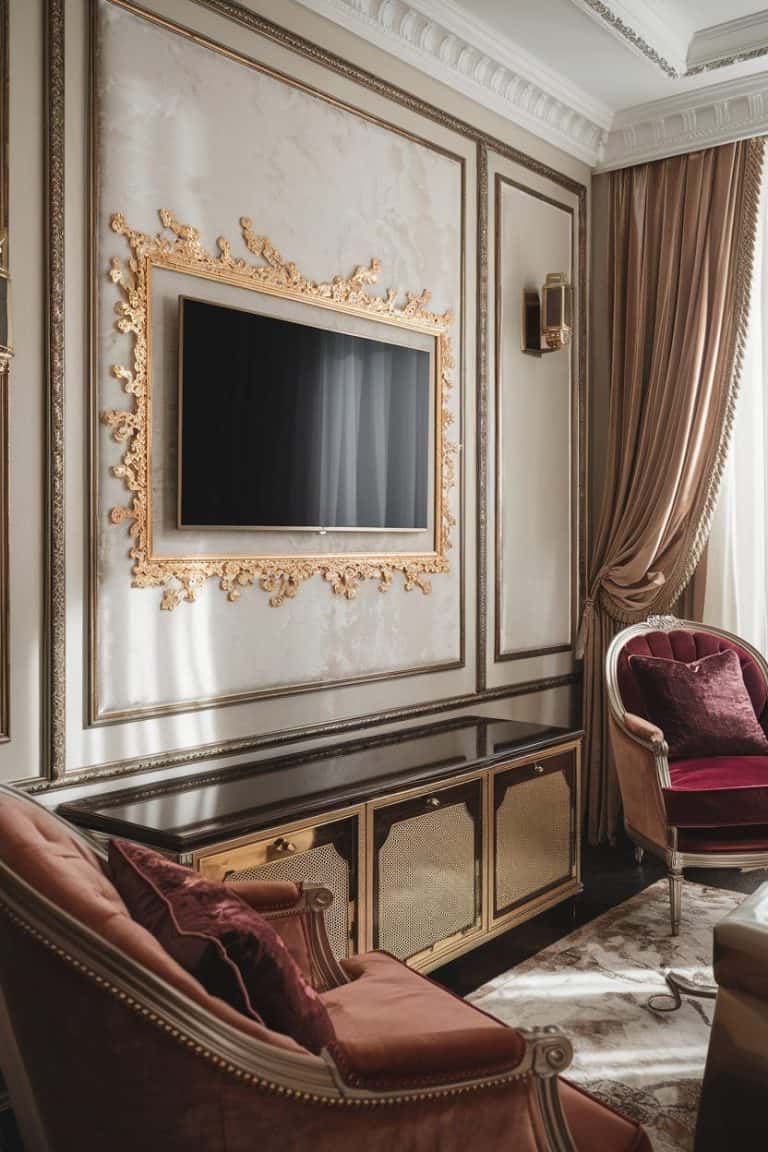 33 Unique TV Frame Ideas To Transform Your Living Space