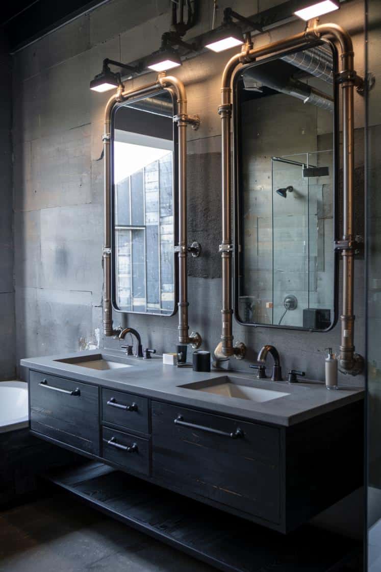 26 Stunning Double Vanity Bathroom Mirror Ideas for Every Style
