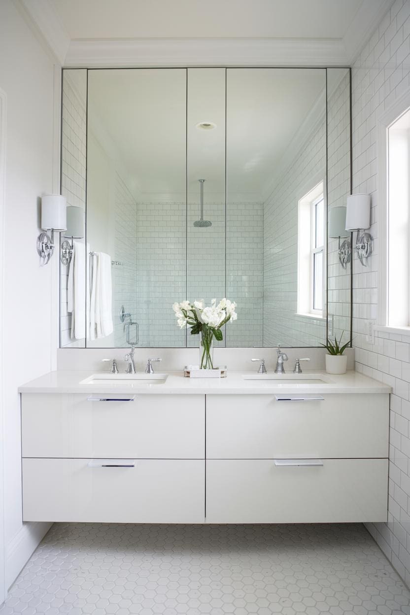 26 Stunning Double Vanity Bathroom Mirror Ideas for Every Style