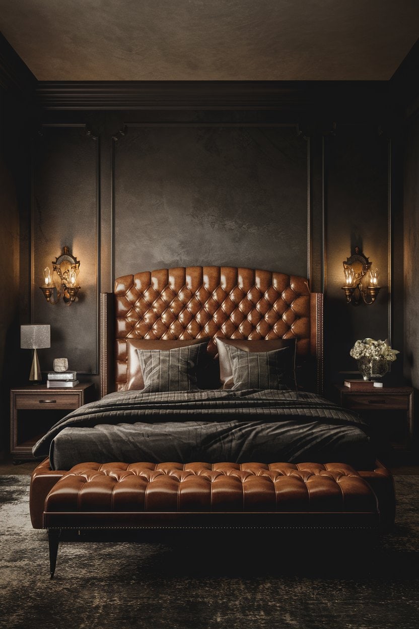25 Moody Bedroom Ideas To Create a Dark, Luxe Retreat