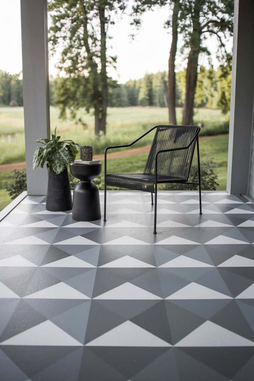39 Painted Concrete Porch Ideas: Transform Your Outdoor Space