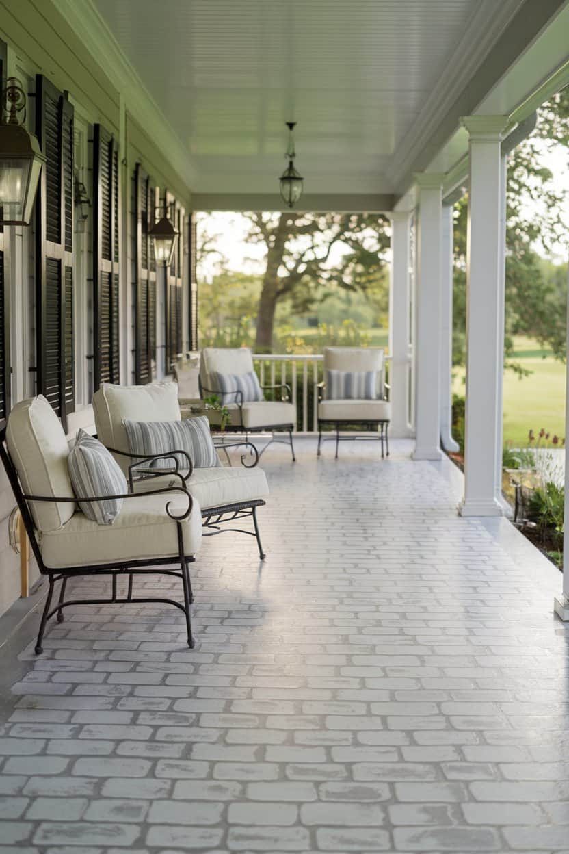 39 Painted Concrete Porch Ideas: Transform Your Outdoor Space