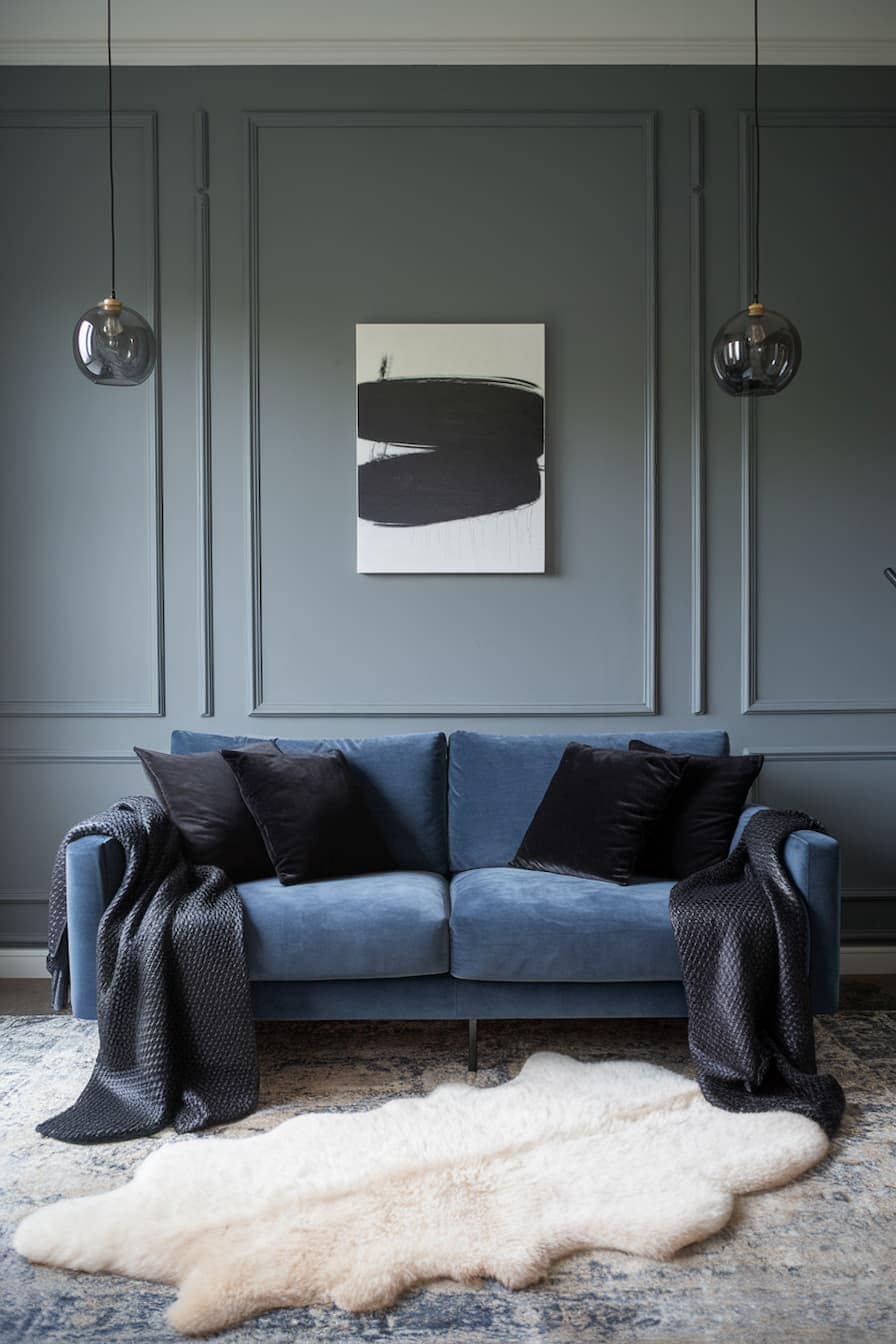 25 Moody Living Room Ideas for a Dramatic Space