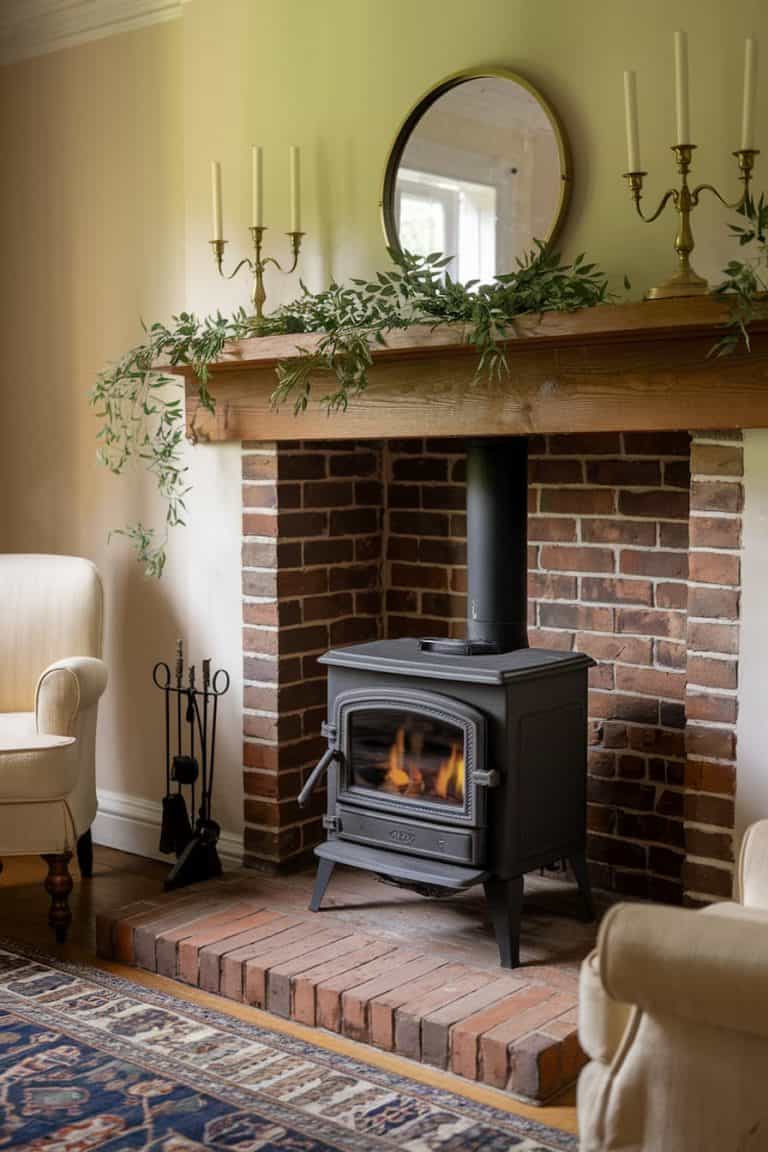 40 Wood-Burning Stove Decor Ideas To Warm Up Your Space