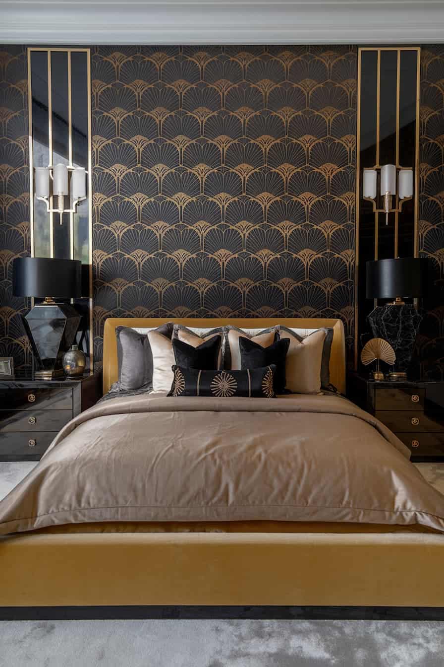 38 Art Deco Bedroom Ideas for a Glamorous Room Makeover