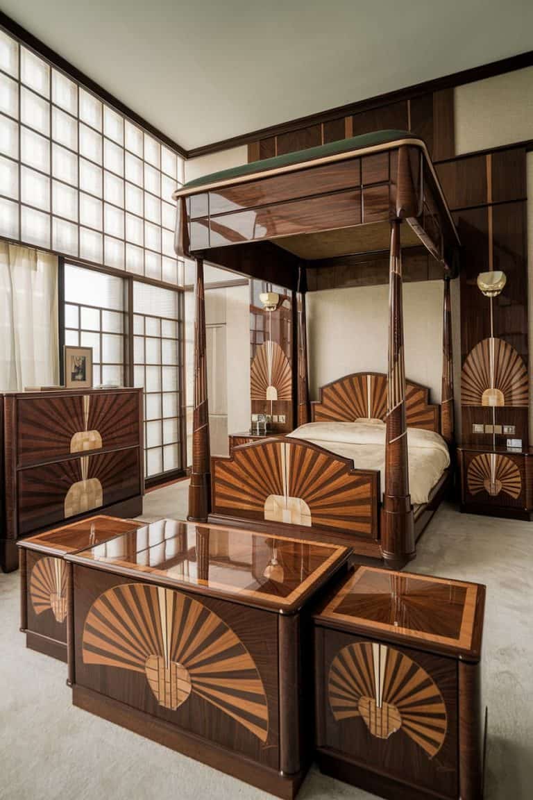 38 Art Deco Bedroom Ideas for a Glamorous Room Makeover