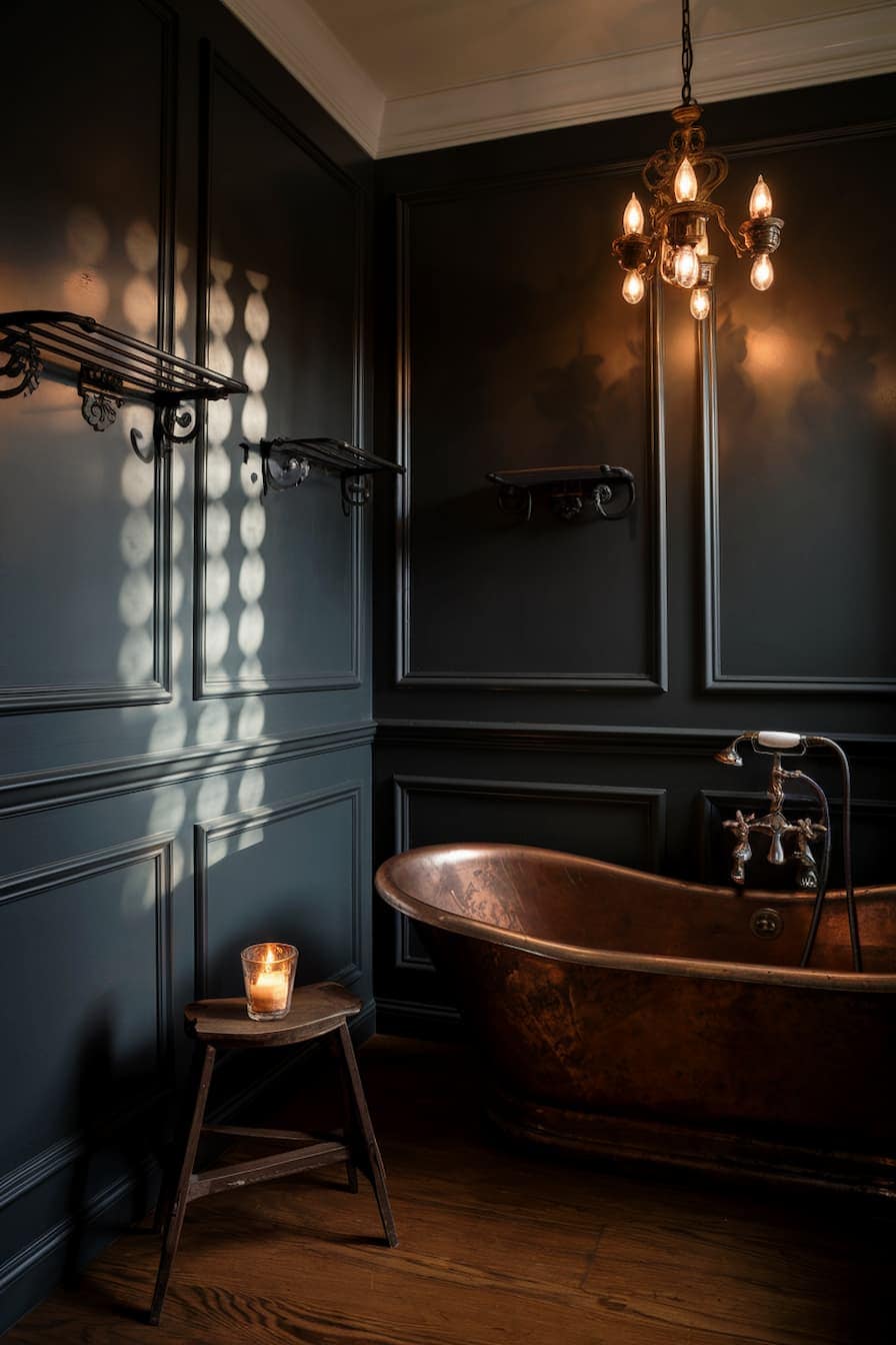 21 Moody Bathroom Ideas: Dark, Dramatic Designs