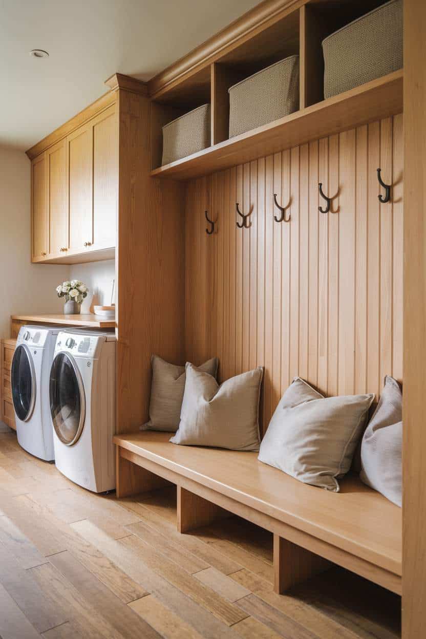 27 Clever Mudroom and Laundry Room Ideas To Maximize Space