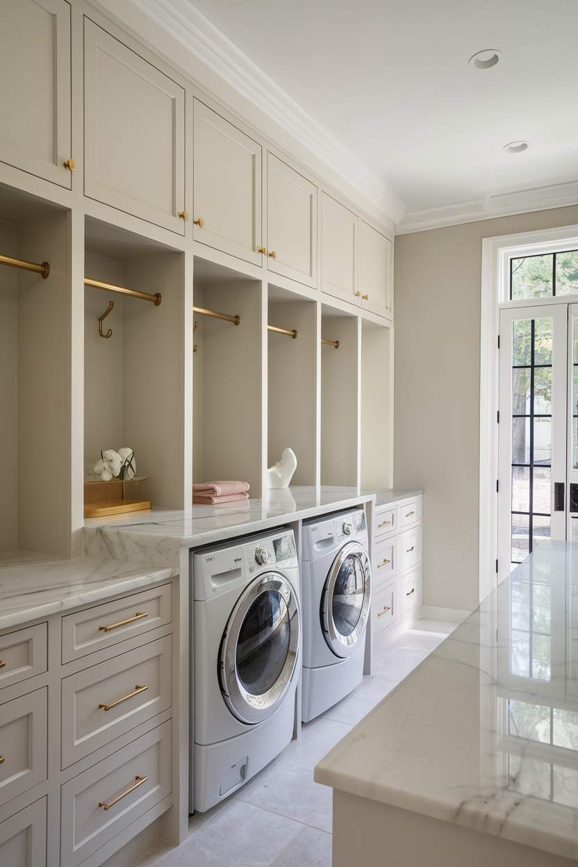 27 Clever Mudroom and Laundry Room Ideas To Maximize Space