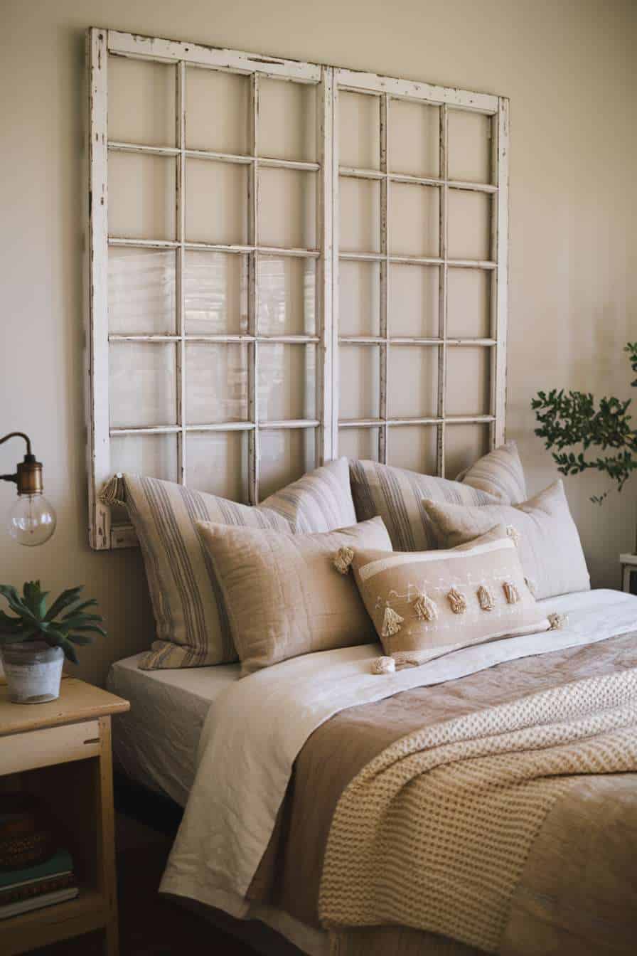 30 Old Window Decor Ideas: Your Home + Vintage Charm