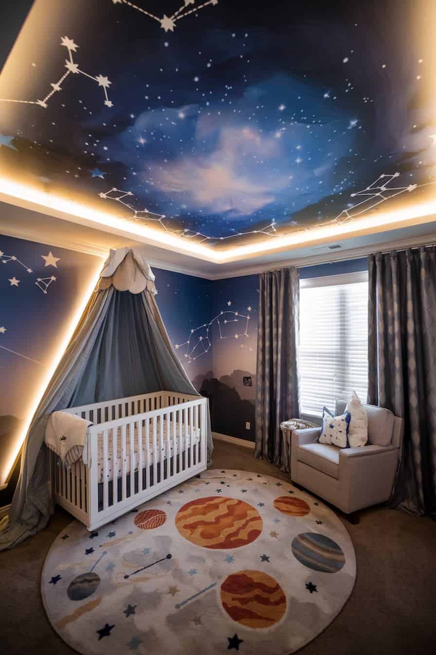 34 Space-Themed Nursery Ideas for a Cosmic Baby Room