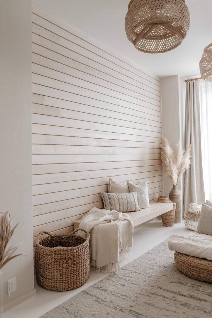 Image showcasing 53 Wood Accent Wall Ideas: Texture and Character Indoors