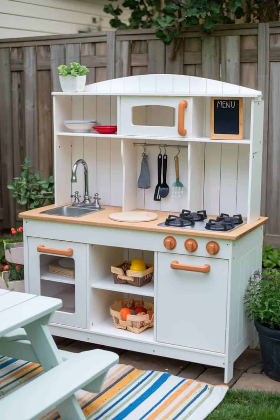Outdoor Kitchen Ideas for Toddlers: Safe, Fun & Functional Design