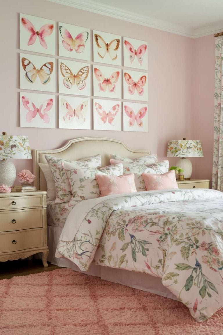 50 Butterfly Bedroom Ideas for a Nature-Inspired Sanctuary