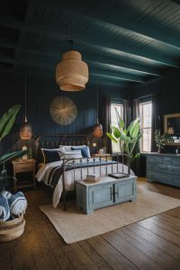 31 Dark Blue Bedroom Ideas for a Bold, Moody Aesthetic