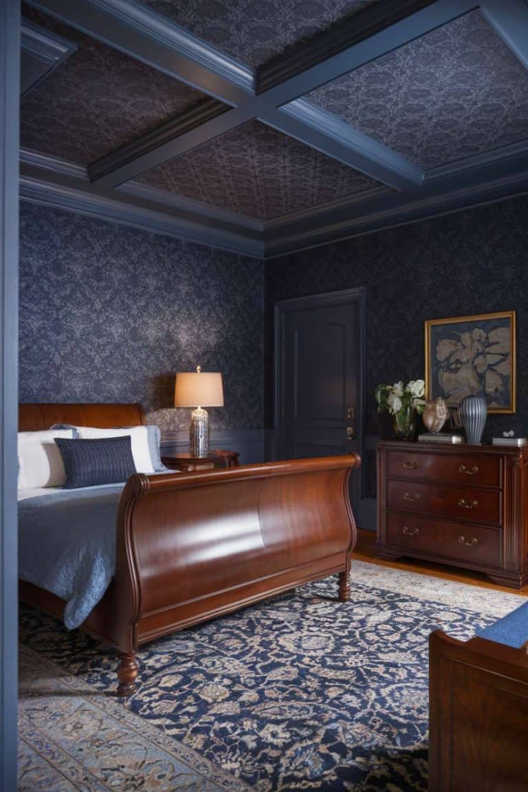31 Dark Blue Bedroom Ideas for a Bold, Moody Aesthetic