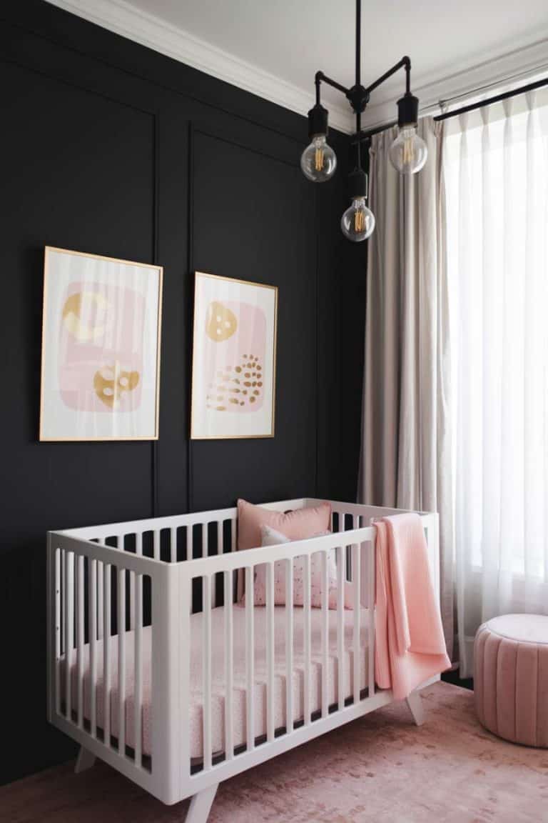 46 Modern Baby Girl Room Ideas for a Chic Nursery