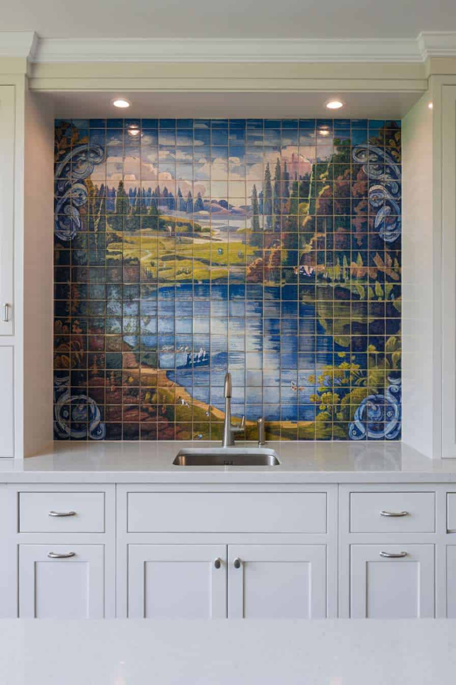 Image showcasing 34 Best Modern Kitchen Backsplash Ideas: Level Up Your Space