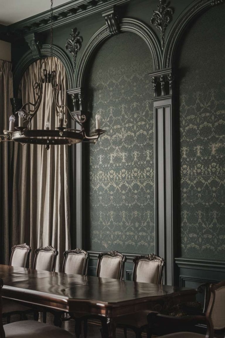 24 Moody Dining Room Ideas To Create an Elegant, Dramatic Ambiance