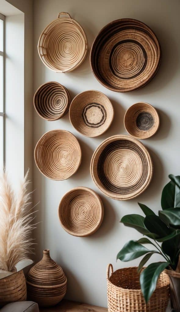 20 Wall Basket Decor Ideas To Brighten Up Your Home