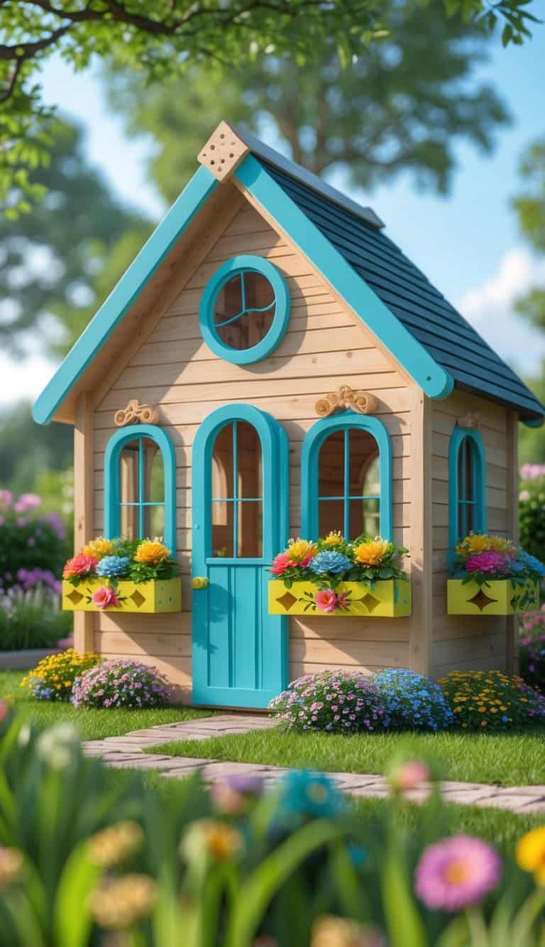 23 Outdoor Playhouse Decor Ideas for Kids’ Dream Spaces