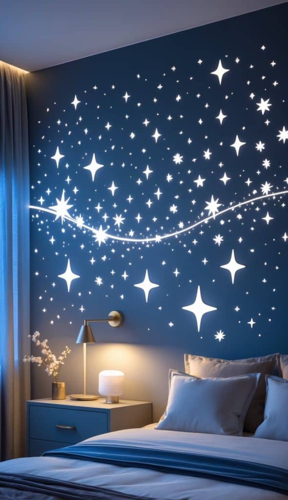 Whimsical Room Makeover - I made my basement apartment into a celestial ...