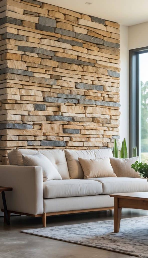 28 Interior Stone Wall Ideas To Level Up Your Home Decor