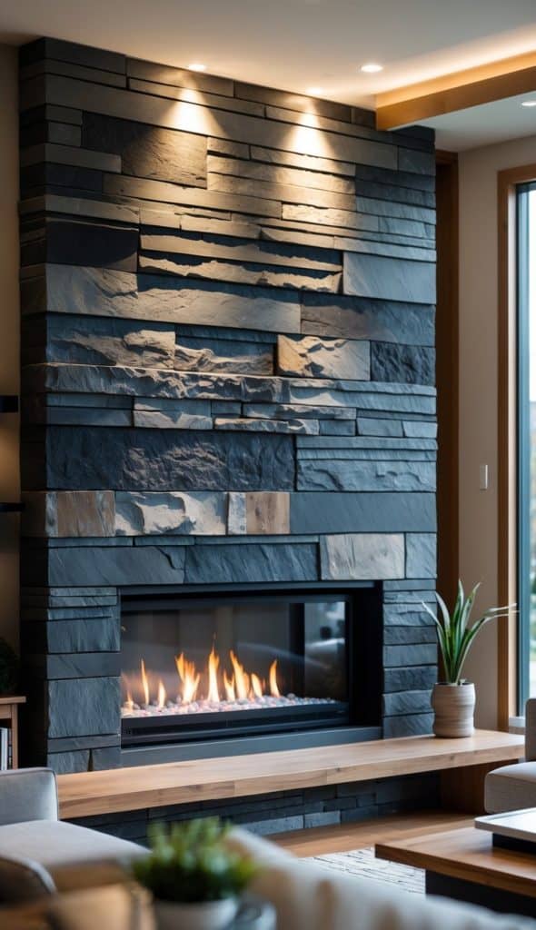 28 Interior Stone Wall Ideas To Level Up Your Home Decor
