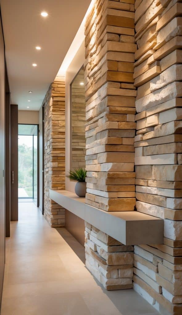 28 Interior Stone Wall Ideas To Level Up Your Home Decor