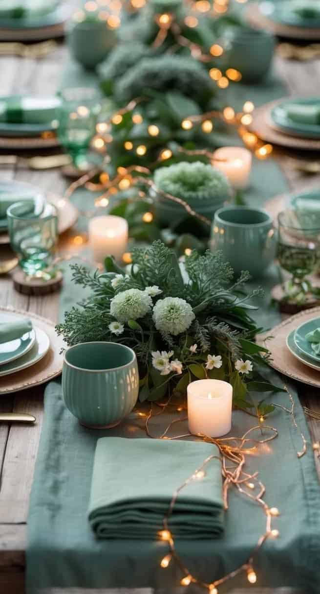 37 Sage Green Tablescape Ideas: Calming Inspo for Events