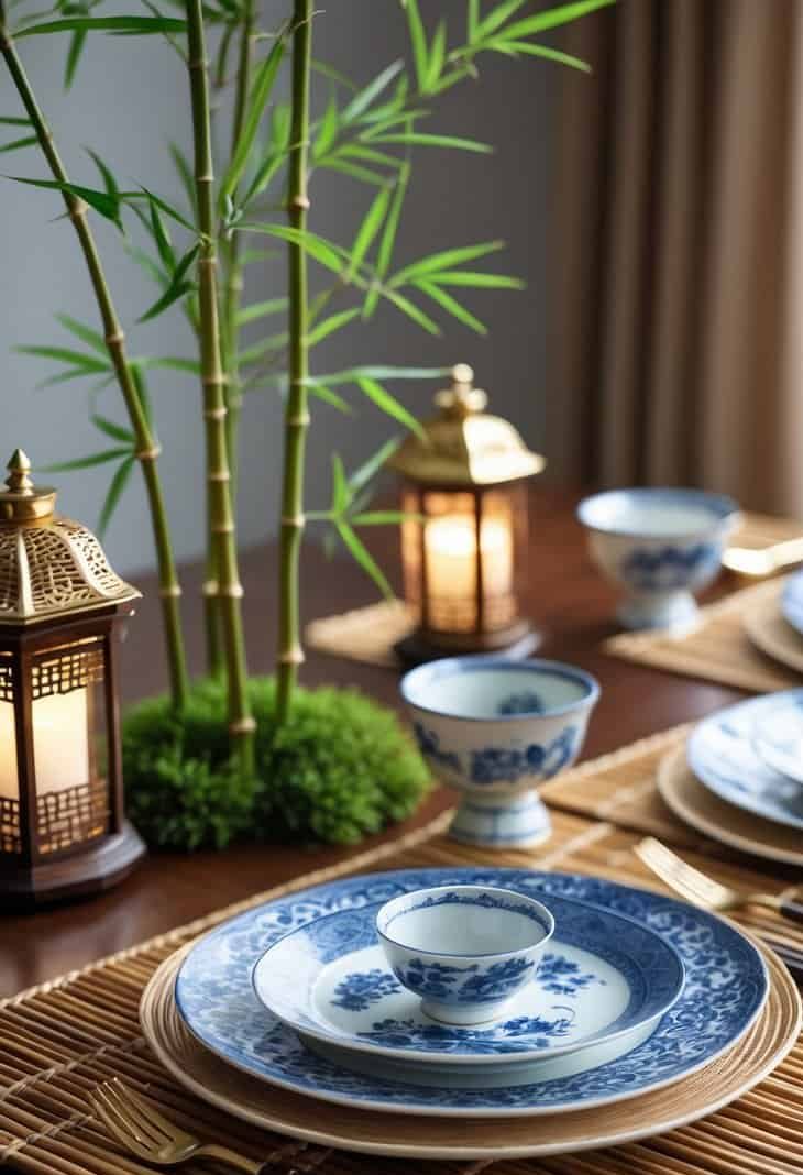 33 Chinoiserie Tablescape Ideas: Ginger Jars, Pagodas, Cherry Blossoms