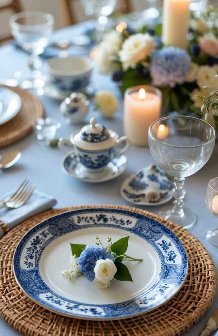 33 Chinoiserie Tablescape Ideas: Ginger Jars, Pagodas, Cherry Blossoms