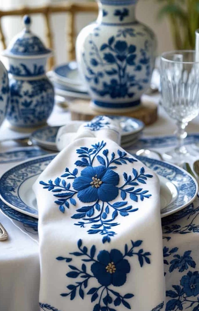 33 Chinoiserie Tablescape Ideas: Ginger Jars, Pagodas, Cherry Blossoms