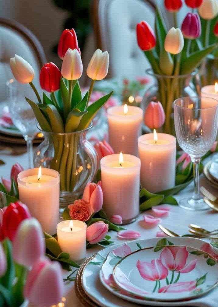 40 Tulip Tablescape Ideas: Bright, Fresh, Spring Decor