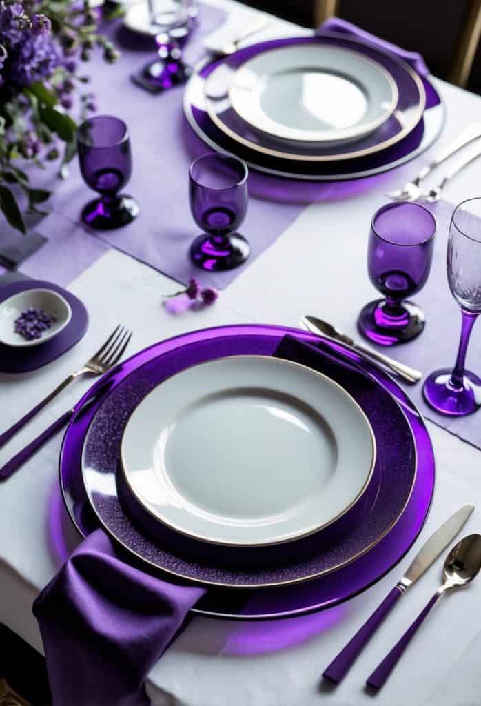 33 Purple Tablescape Ideas for Bold Celebrations