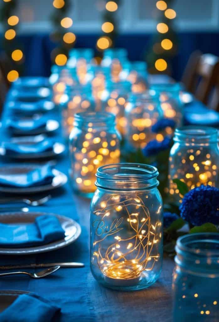 22 Blue Tablescape Ideas for Cool, Serene Celebrations